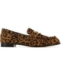 Fendi - Leopard Print Loafers - Lyst