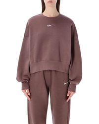 Nike - Phoenix Fleece Oversized Sweatshirt - Lyst