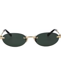 Tiffany & Co. - Tiffany & Co Metal Sunglasses - Lyst