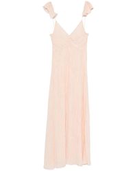 forte_forte - V-Necked Long Dress - Lyst