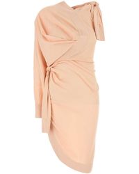 Ferragamo - Cotton Blend Dress - Lyst