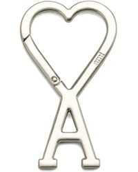 Ami Paris - Steel Hook Keyring - Lyst