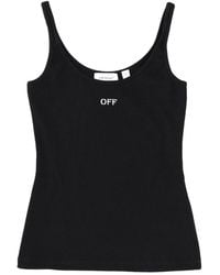 Off-White c/o Virgil Abloh - Tank Top With Logo - Lyst