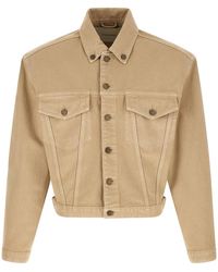 Entire studios - 'Shrunken Denim' Jacket - Lyst