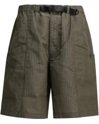 Comme des Garçons - Comme Des Garçons Homme Plus Plaid Cargo Shorts - Lyst