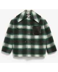 Balenciaga - Workwear Cocoon Check Jacket - Lyst