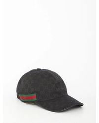 Gucci - Original Gg Canvas Baseball Hat With Web - Lyst