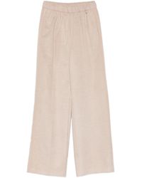 Herno - Polyester Modal Wool Pants - Lyst