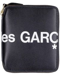 Comme des Garçons - Wallet Huge Leather Zip Around Wallet - Lyst