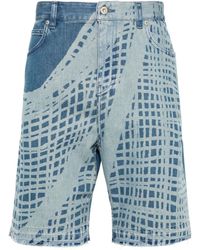 Loewe - Denim Shorts - Lyst