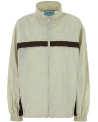 Prada - Mock Collar Jacket - Lyst