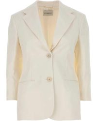 Givenchy - Ivory Wool Blazer - Lyst