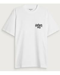 Carhartt - S/S Blackletter T-Shirt - Lyst