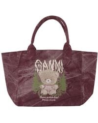 Ganni - Shopping Bags - Lyst