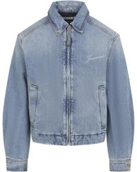 Jacquemus - Tabac La Veste De-Nimes Canevas Jacket - Lyst