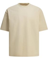 DAIWA PIER 39 - "Tech Drawstring Spiber Collection" Crew-Neck T-Shirt - Lyst