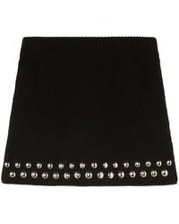 Alanui - Love And Studs Mini Skirt - Lyst
