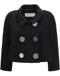 Dries Van Noten - Cropped Jacket Canvas - Lyst