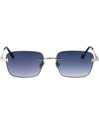 Tom Ford - Palladio Luc Blu Grad Metal Sunglasses - Lyst