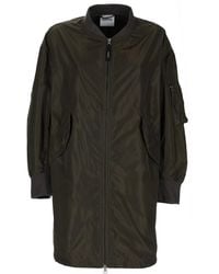 Aspesi - Long Bomber Jacket - Lyst