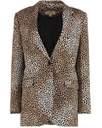 MICHAEL Michael Kors - Blazer Single-Breasted Polyester Blazers - Lyst