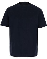Emporio Armani - Logo Cotton T-Shirt - Lyst