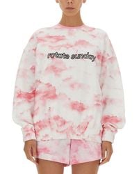 ROTATE BIRGER CHRISTENSEN - Iris Logo Organic Cotton-Jersey Sweatshirt - Lyst