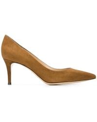 Gianvito Rossi - Gianvito Suede Leather Pumps - Lyst