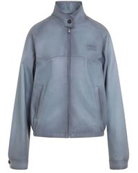Miu Miu - Mare Lamb Leather Jacket - Lyst