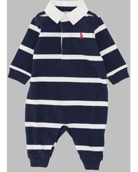 Polo Ralph Lauren - Rugby Stripe-One Piece-Coverall - Lyst