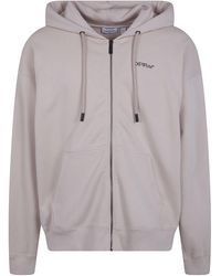 Off-White c/o Virgil Abloh - "Skate" Half Arrow Zip Hoodie - Lyst