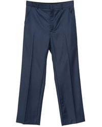 KENZO - Pressed-Crease Tailored Trousers - Lyst