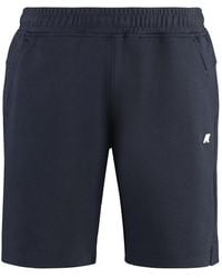 K-Way - Keny Cotton Bermuda Shorts - Lyst