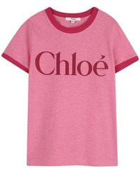 Chloé - Vestito Maxi T-Shirt - Lyst