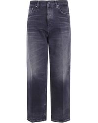 Haikure - "Betty Vintage" Cropped Loose Jeans - Lyst
