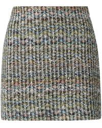 Missoni - Zig Zag Motif Mini Skirt - Lyst