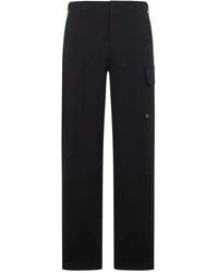 Fendi - Cotton Elastane Gabardine Trousers - Lyst