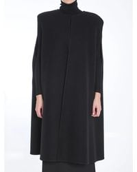 Valentino Garavani - Fluffy Cashmere Blend Cape - Lyst