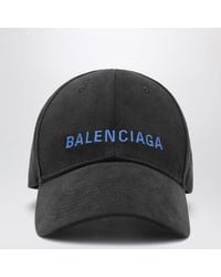 Balenciaga - Baseball Cap With Embroidered Logo - Lyst