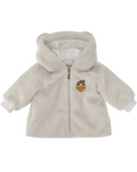 Moschino - Teddy Bear Hooded Jacket - Lyst