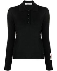 Golden Goose - Knit Polo Sweater - Lyst