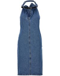 Coperni - 'Belt Halter Neck' Dress - Lyst