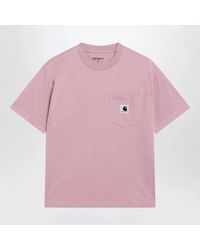 Carhartt - S/S Pocket Organic-Cotton T-Shirt - Lyst