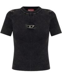 DIESEL - M-Anchor-A Ss T-Shirt - Lyst