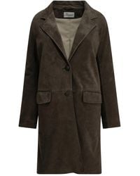 Semler - Padded Suede Jacket - Lyst
