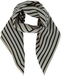 TOTEME - Signature Monogram Silk Scarf - Lyst