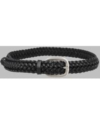 Golden Goose - Braided Leather Belt - Lyst