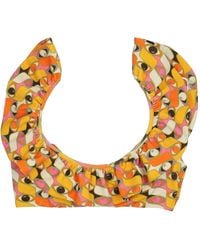 La DoubleJ - 'Ruffle' Bikini Top - Lyst