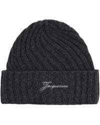 Jacquemus - Tourni Twisted Cashmere Beanie - Lyst
