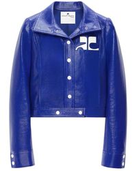 Courreges - Courregès Mineral Cotton Polyester Jacket - Lyst